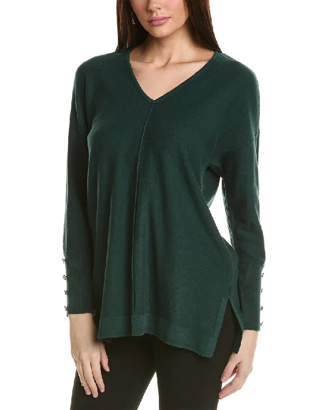 Anne Klein Tunic Sweater