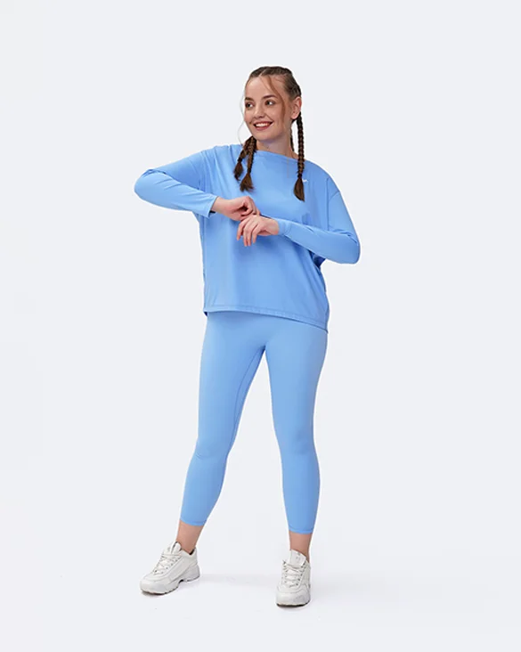 Bubble Blue Long Sleeve