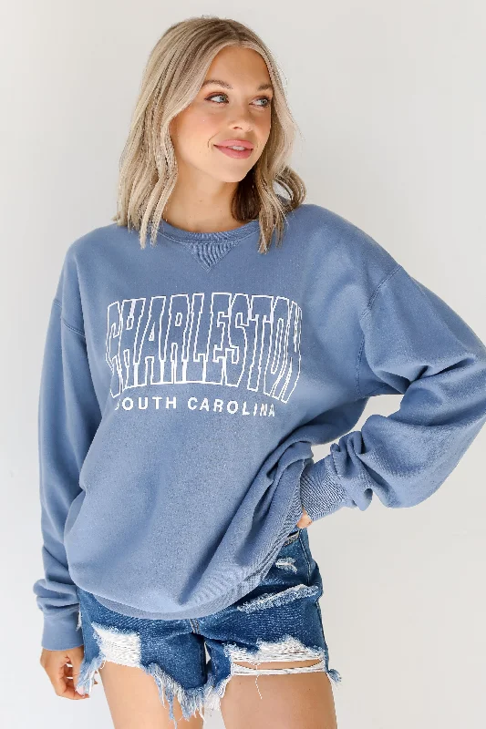 Light Blue Charleston South Carolina Sweatshirt