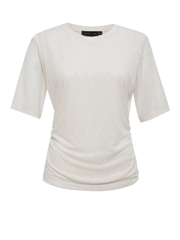 Half Sleeve Perfect Mesh Tee Birch