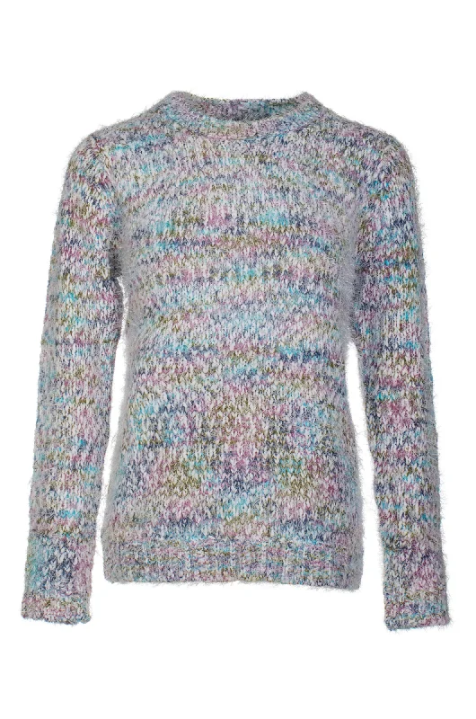 Soft & toasty multicolour Jersey | Purple Lagoon | 6963ZZ