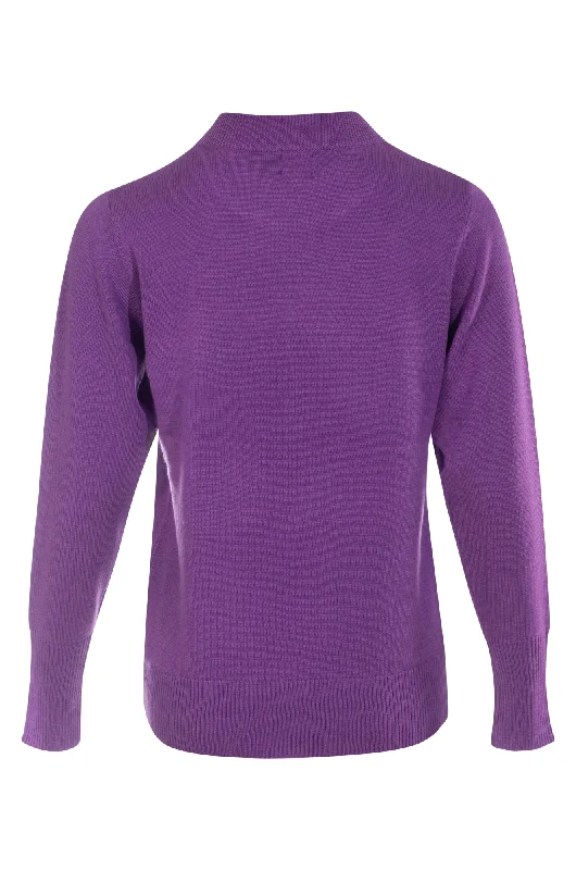 Touch of Wool Jersey | VIOLET | 6349ZZ