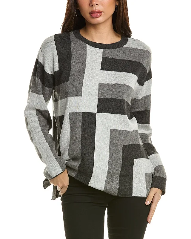 Jones New York Geo Jacquard Tunic