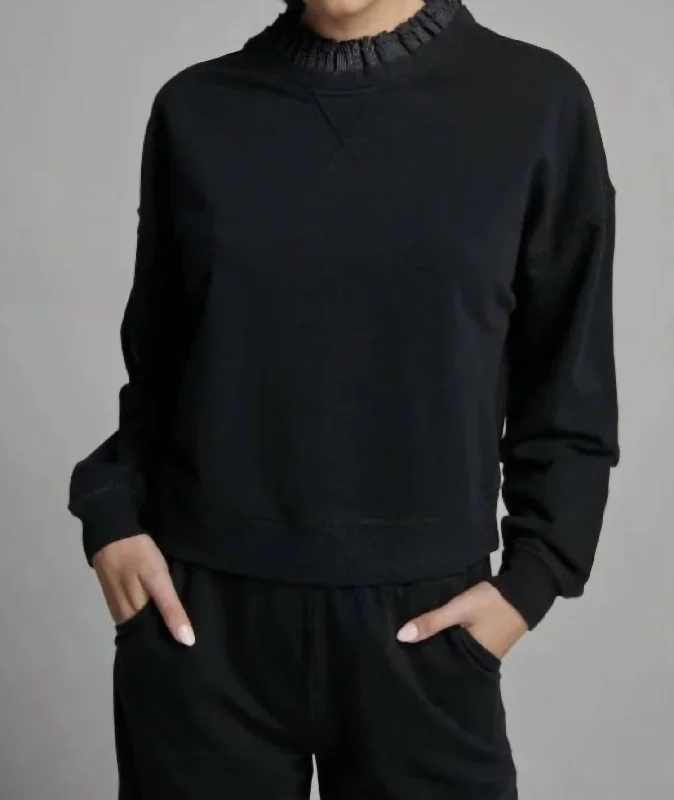 Lucie Sweatshirt In Black