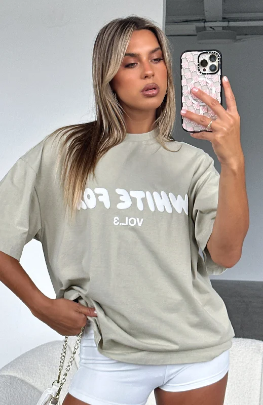 Offstage Oversized Tee Moss