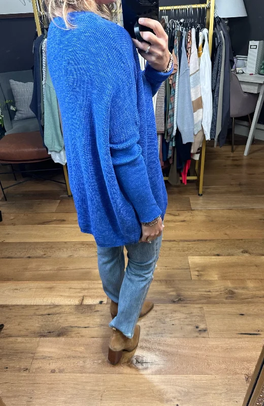 One Thing At A Time Lightweight Flowy Sweater - Multiple Options