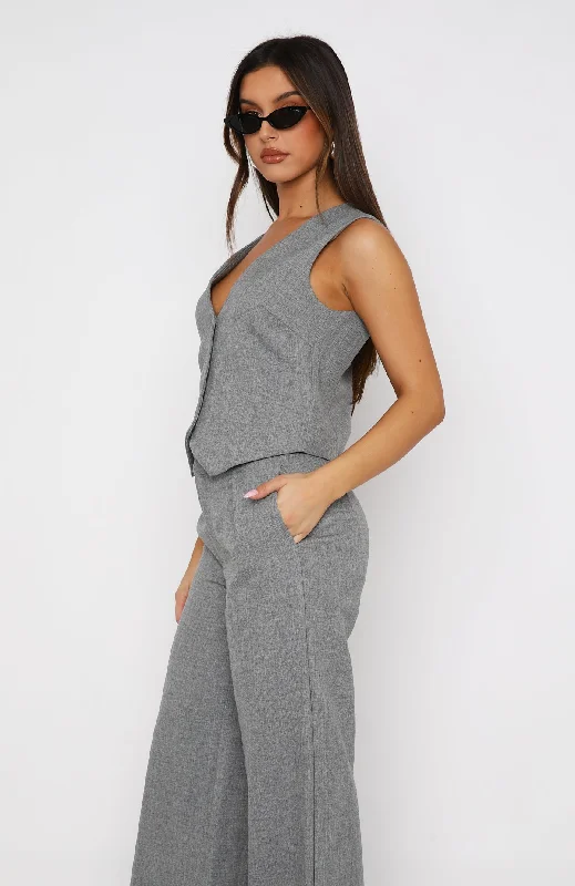 Socialite Vest Grey