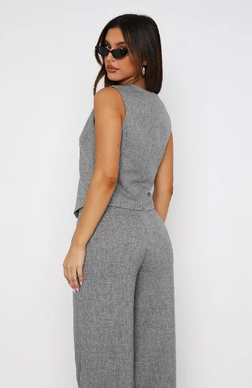 Socialite Vest Grey