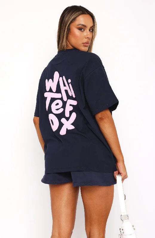 The New Standard Oversized Tee Navy