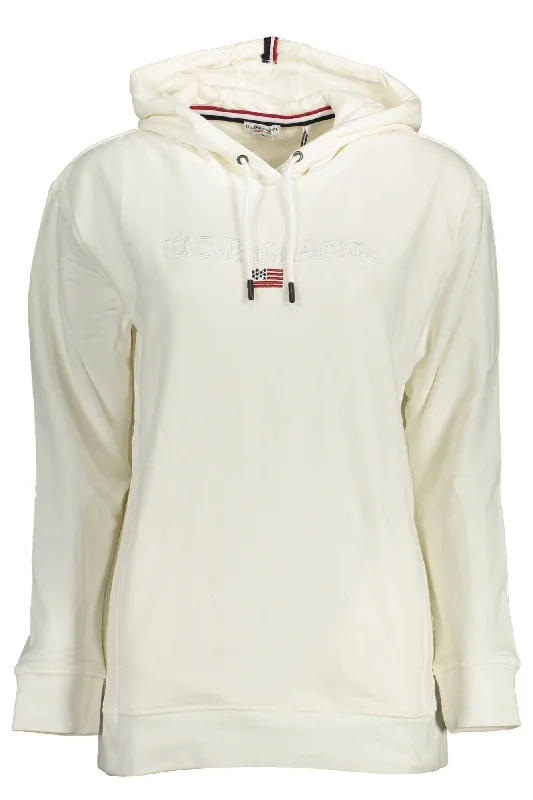 U.S. POLO ASSN. Chic  Hooded Sweatshirt with Women's Embroidery