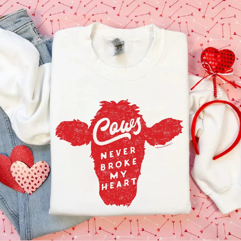 Cows Never Broke My Heart Crewneck