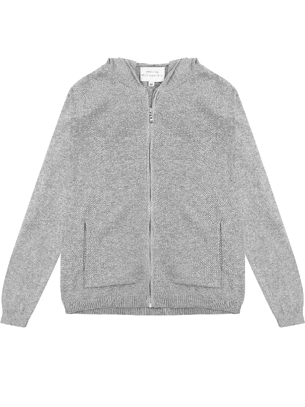 Recycled Loungewear Knit Hoodie