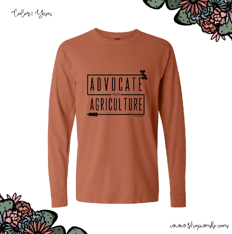 Advocate for Agriculture LONG SLEEVE T-Shirt (S-3XL) - Multiple Colors!