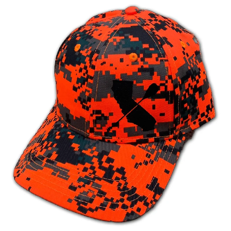 Neon Orange Camo (White)