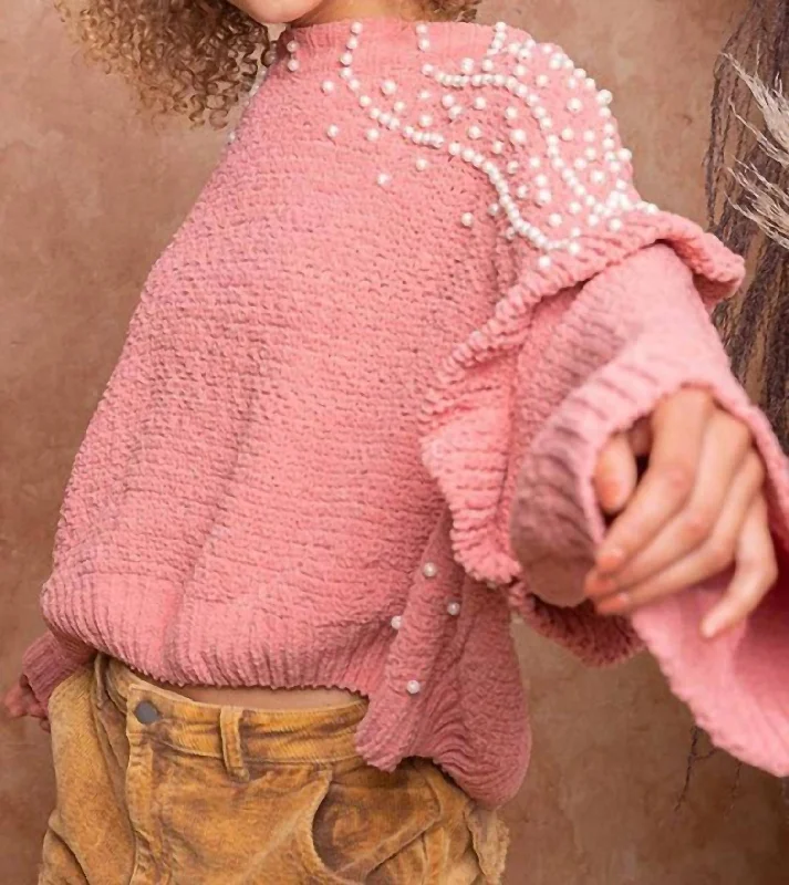 Details Matter Sweater In Pink