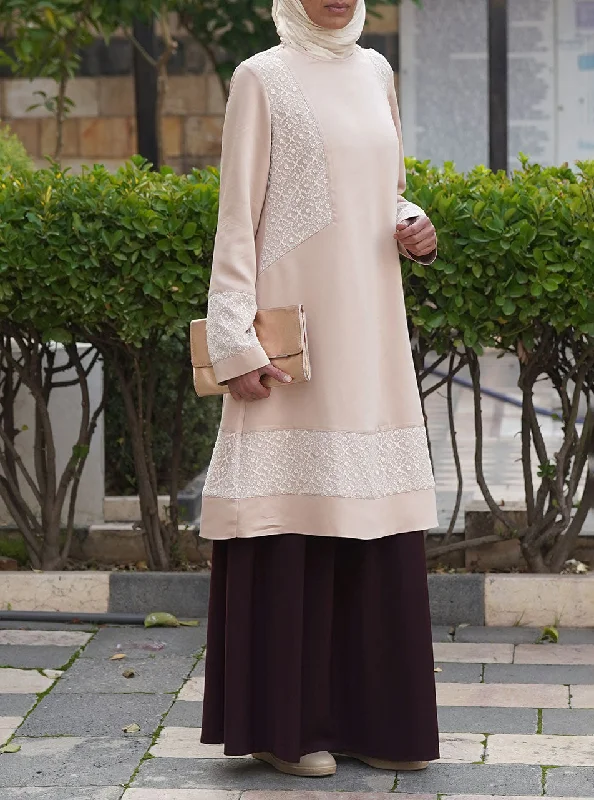 Lace Paneled Tunic