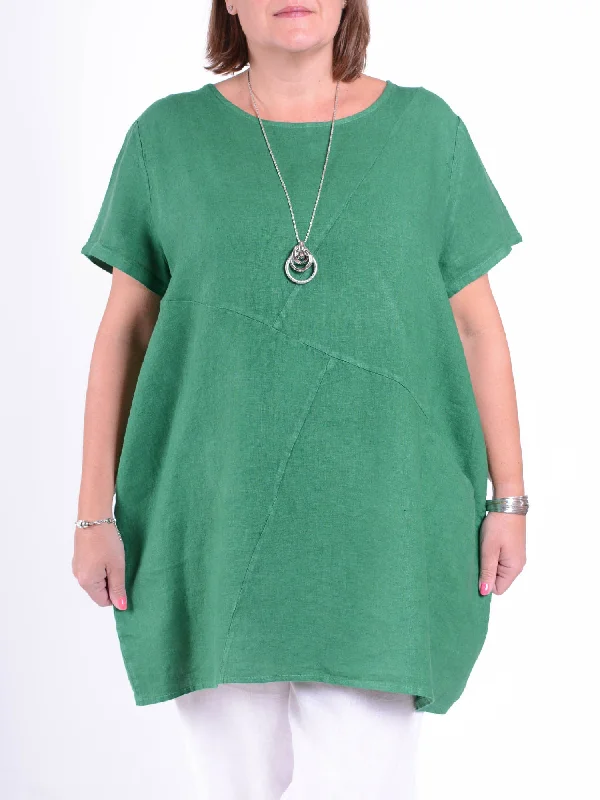 Linen Stitched Tunic - 11513