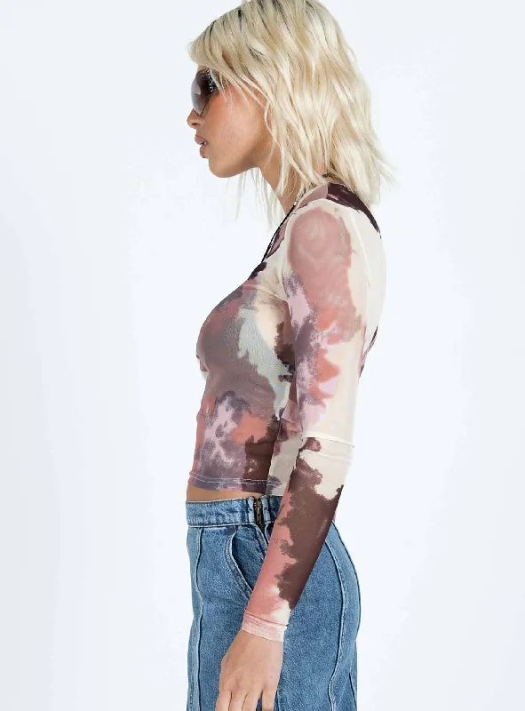 Smokeshow Long Sleeve Top Multi