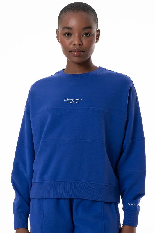 Sweat Top _ 145628 _ Blue