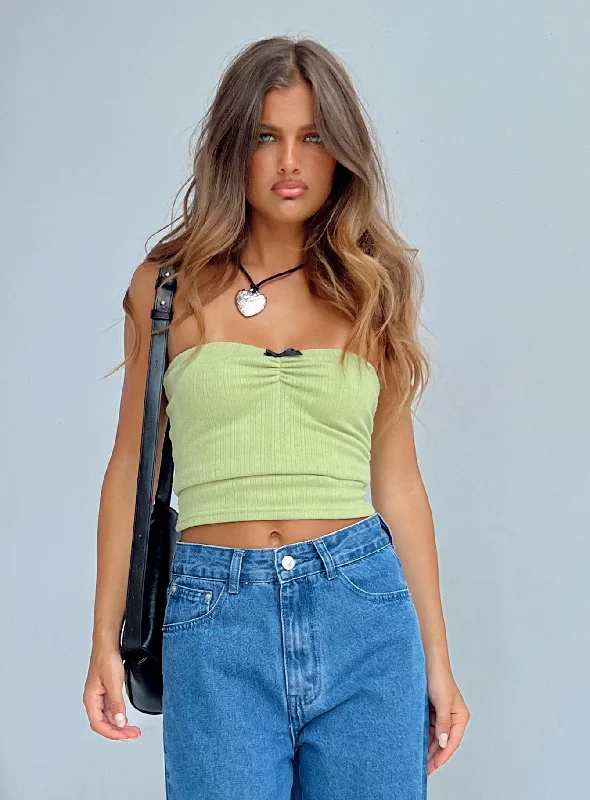 Tari Tube Top Green