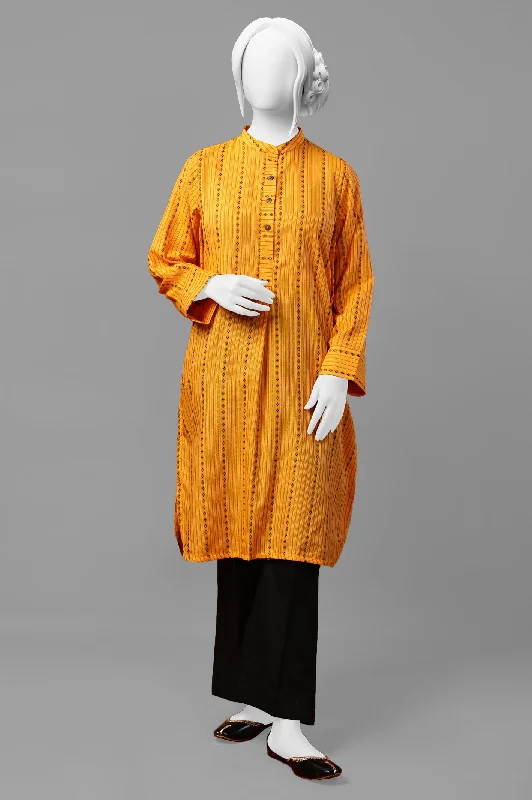 Orange Stylised Kurti