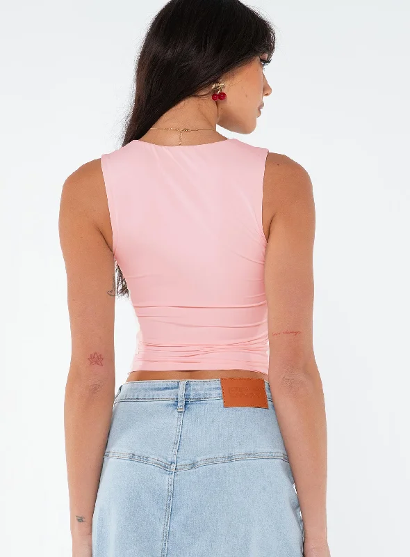 Zoe Top Light Pink