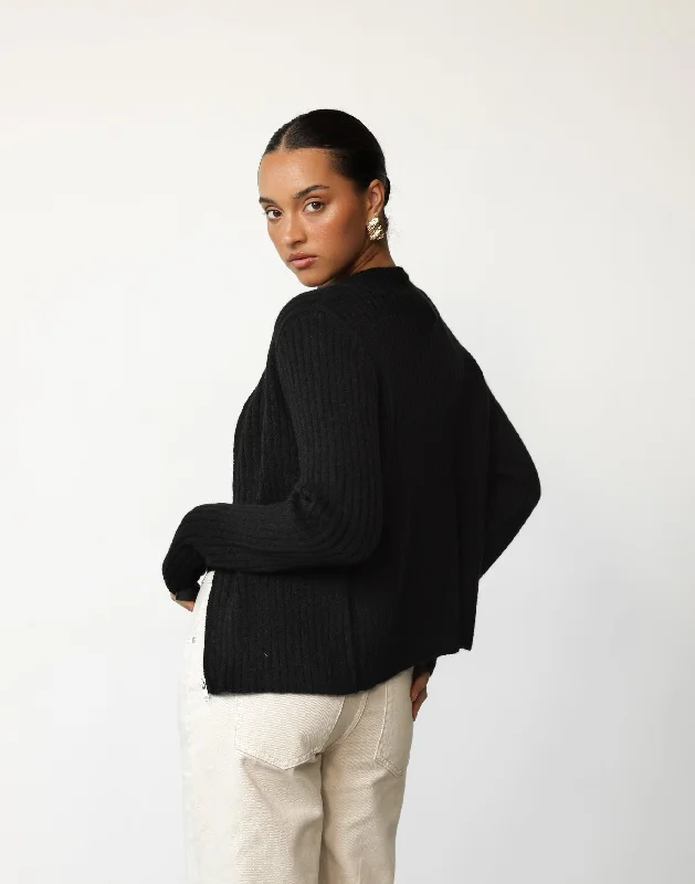 Aiko Cardigan (Black)