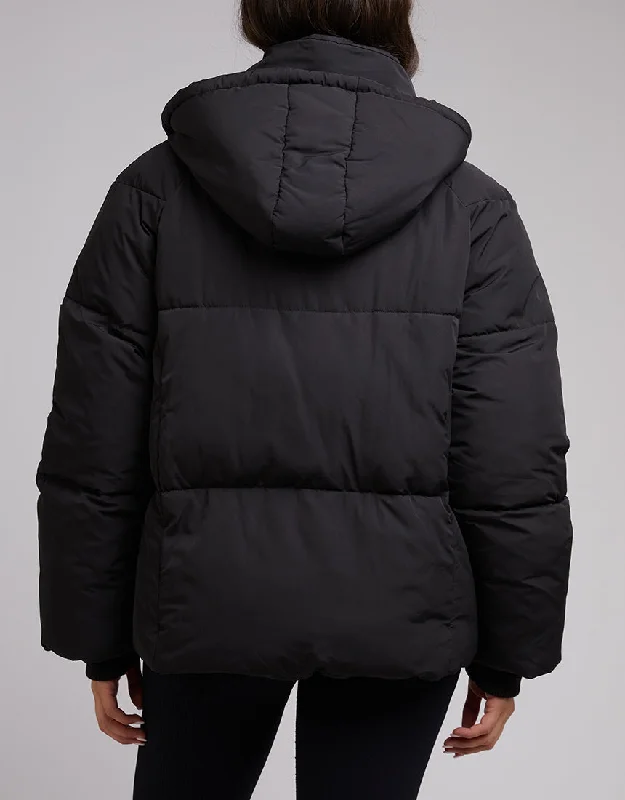 All About Eve Remi Luxe Puffer Black