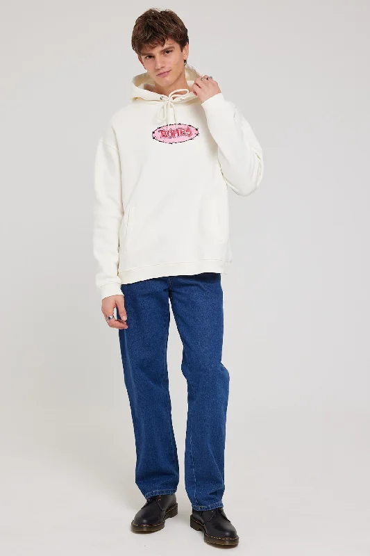 Billy Bones Club Bones Barb Hoodie Off White