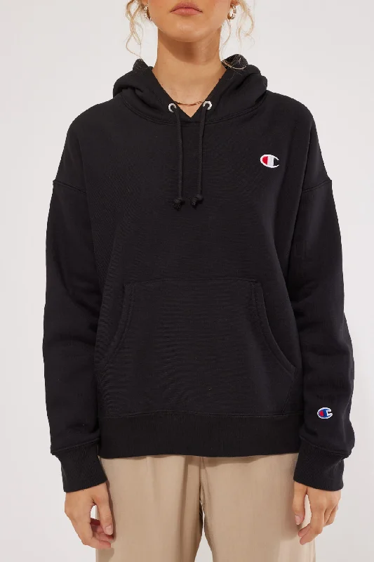 Champion Reverse Weave Hoodie Black