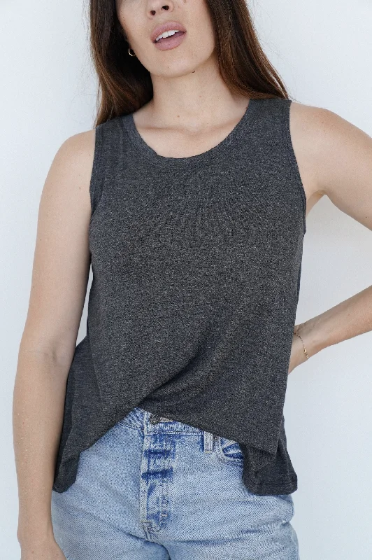 Charcoal / Small / Tank