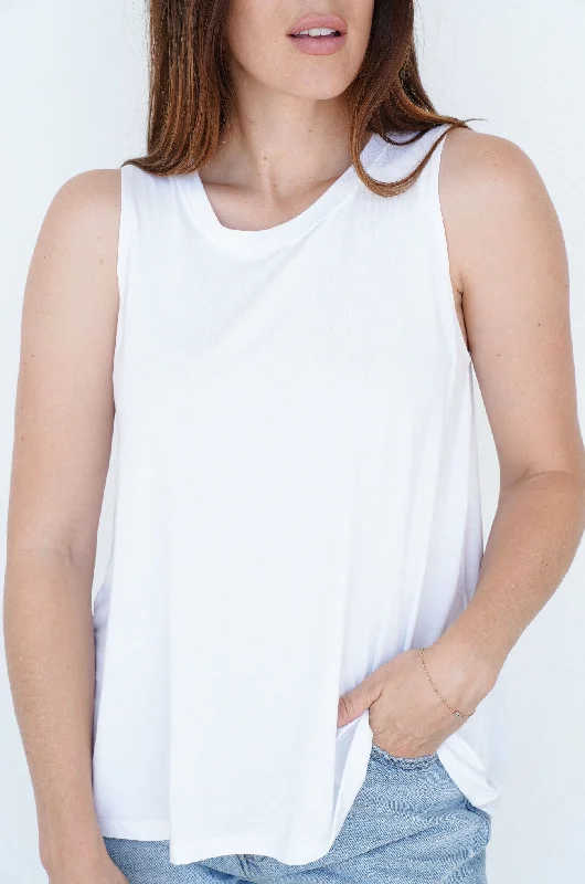 White / Small / Tank