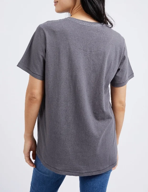 Elm Mystic Tee Charcoal