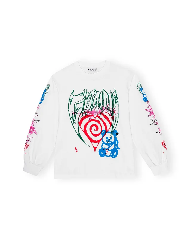 Future Heavy Jersey L/S - Bright White