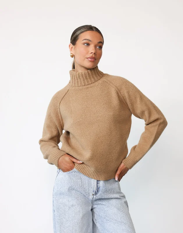 Nathalia Knit Jumper (Stone)