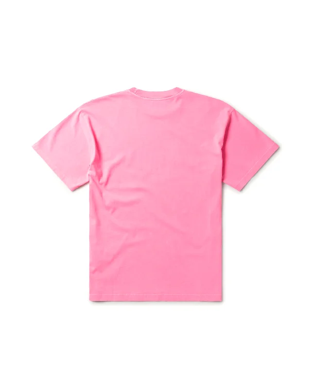 No Problemo Fluoro Dye T-Shirt - Pink