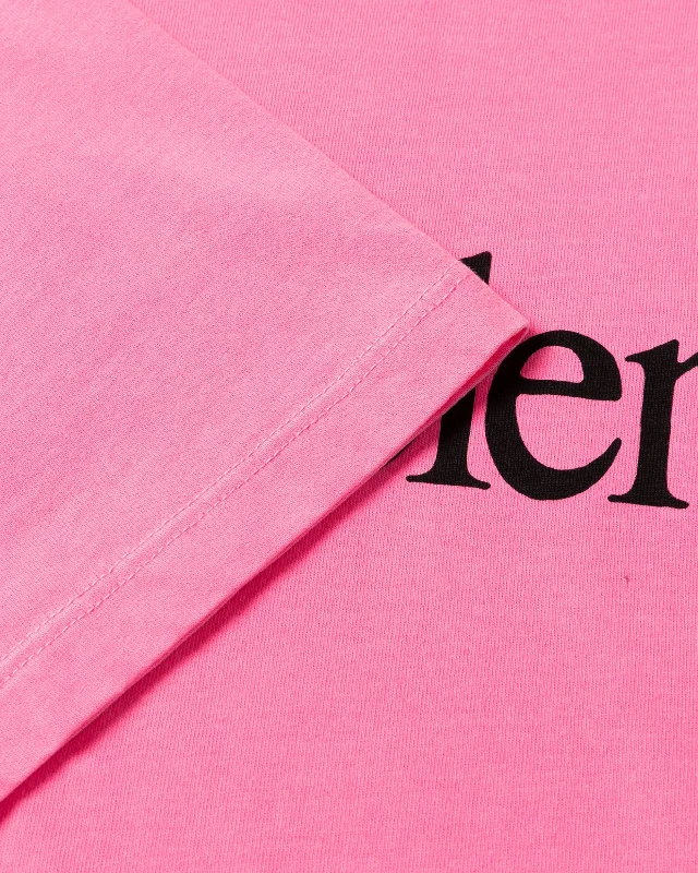 No Problemo Fluoro Dye T-Shirt - Pink