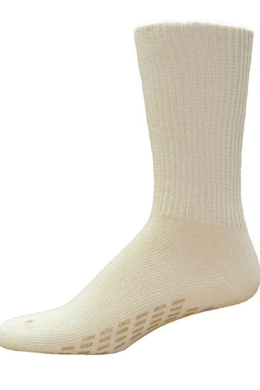 Simcan Anti-Slip Socks - Beige | SureSteps