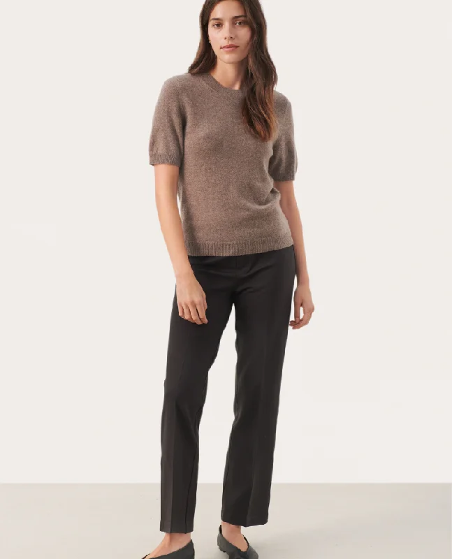 Part Two Everlotta Mink Brown Cashmere Knit