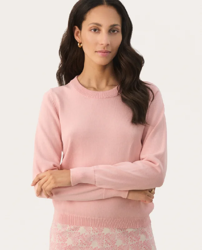 Part Two Gertie Mellow Rose Pink Knit