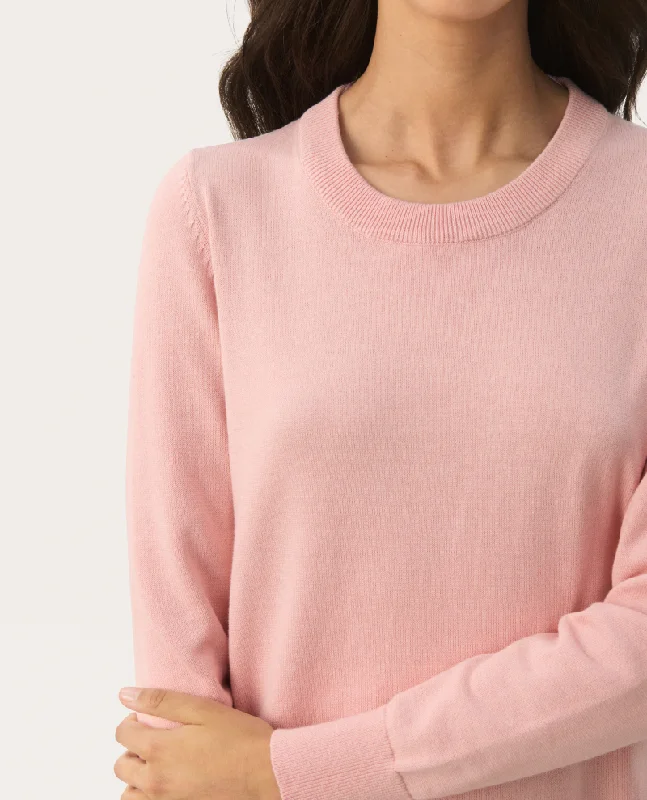 Part Two Gertie Mellow Rose Pink Knit