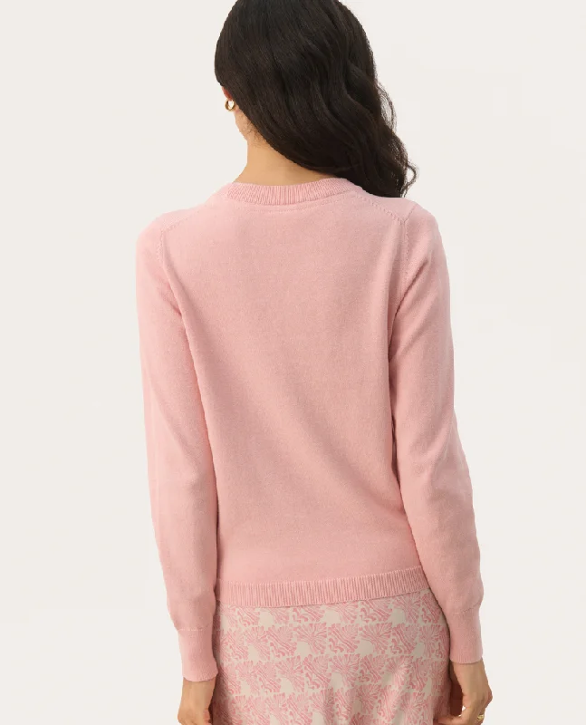 Part Two Gertie Mellow Rose Pink Knit