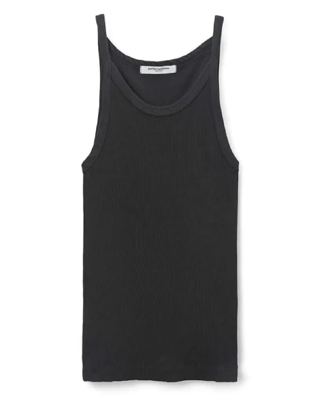 Annie Recycled Tank, Vintage Black