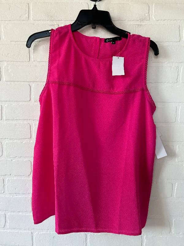 Pink Top Sleeveless Gibson, Size M