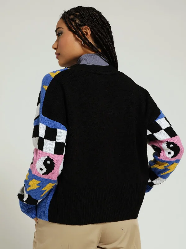 Racer Bolt Cardigan