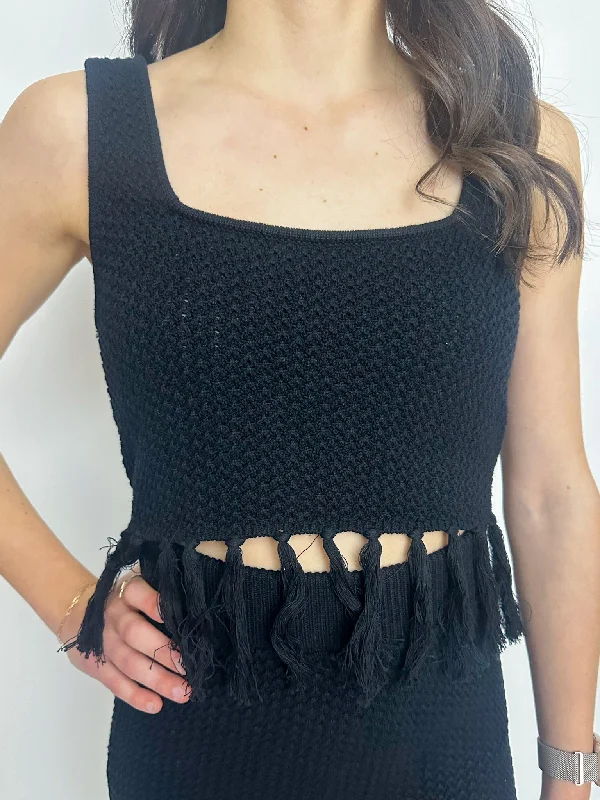 Reef Tassel Crochet Tank