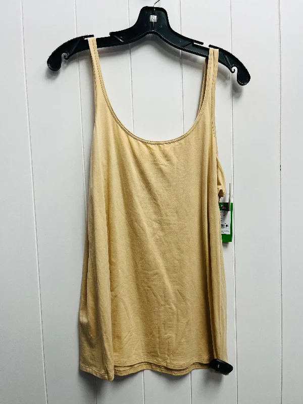 Tan Top Sleeveless Lilly Pulitzer, Size Xl